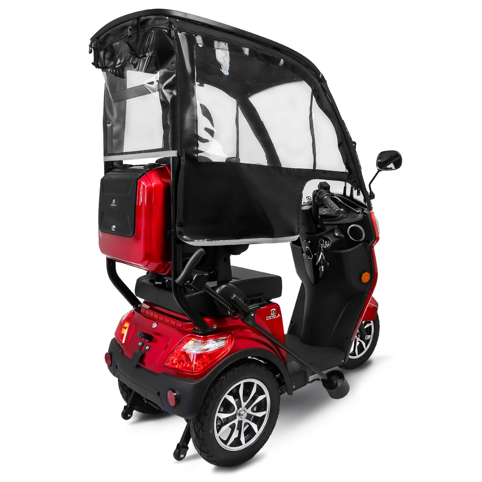 Rolektro Deisla, Dreirad DS3-25 mit Dach und Wetterschutz - 3 Rad Elektro Seniorenmobil bis 25 km/h