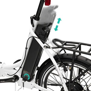 Ebike Elektrofaltrad Vecocraft E-PAX - Klapprad - City E-Bike 20 Zoll, Elektrofahrrad faltbar