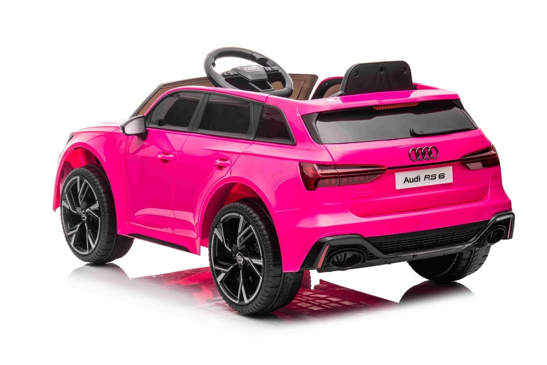 Elektro Kinderfahrzeug Audi RS6, Elektro Kinderauto mit 2x25 Watt, Elektroauto für Kinder zum selber Fahren
