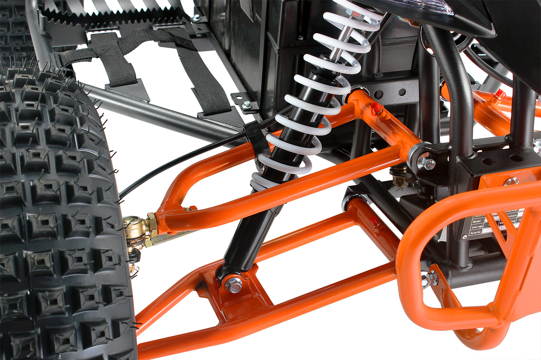 Nitro Motors Elektroquad Replay Sport 8 Kinder-Quad, 1000W, 8 Zoll, Kinderquad - Wellenantrieb mit Differential