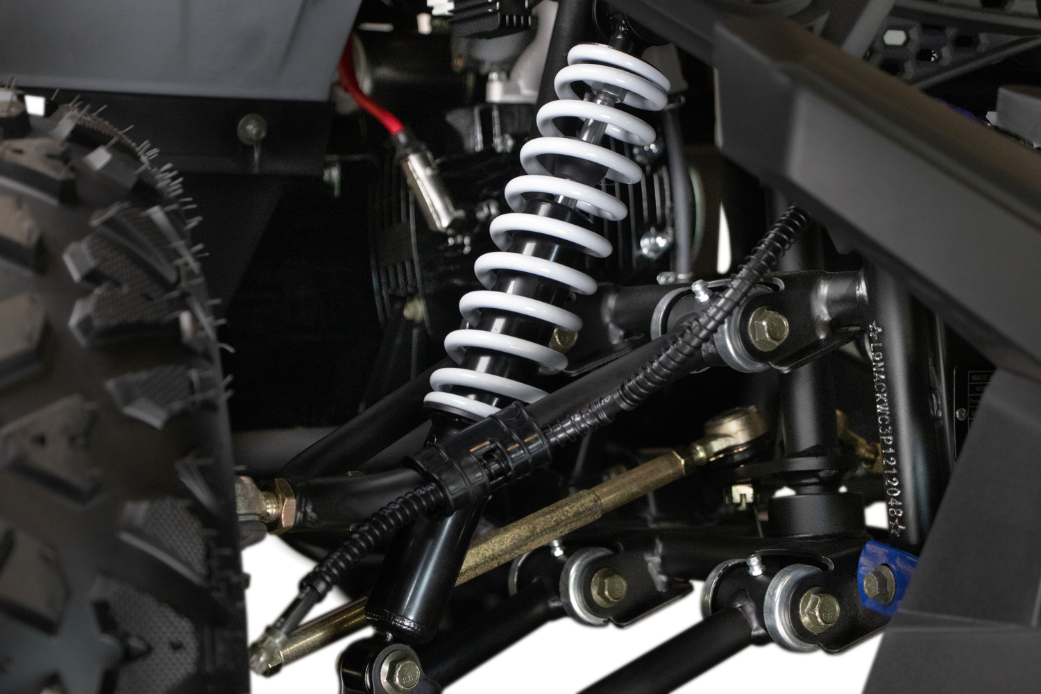 Nitro Motors Quablo Turbo RS8-3G Platin midi Quad 125cc 8 Zoll 3-Gang Semi Aut.+ RG, Benzin-Kinderquad, Quad für Kinder