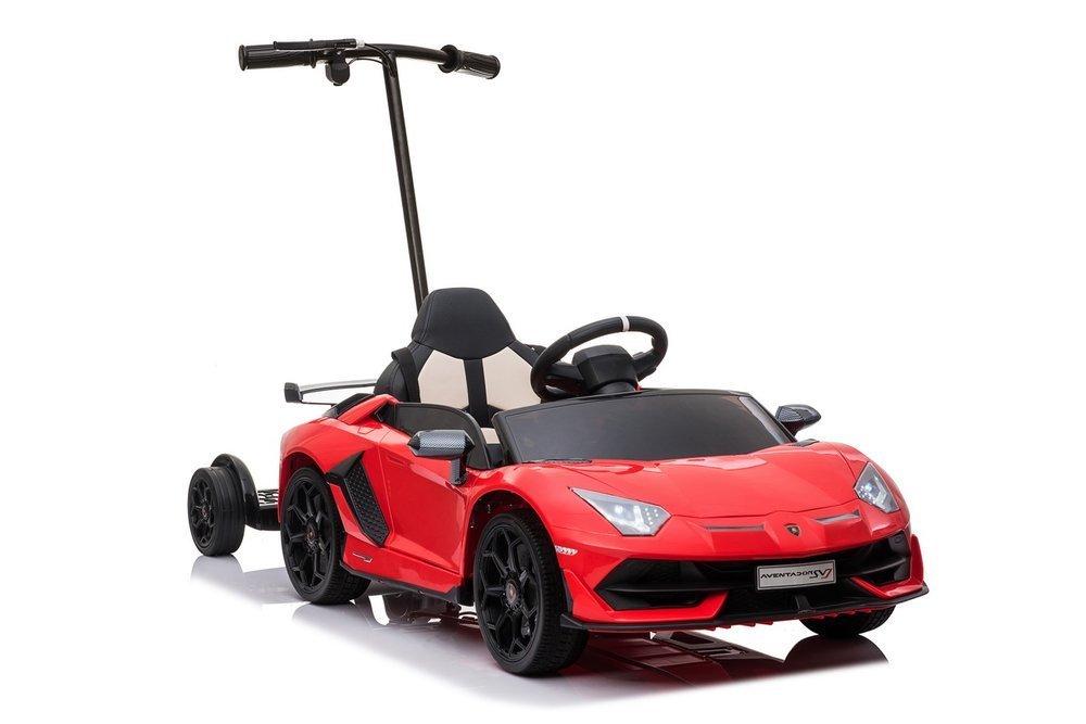 Elektro Kinderauto Lamborghini Aventador SX2018 mit Schiebestange und Stehplatz, 2x45Watt