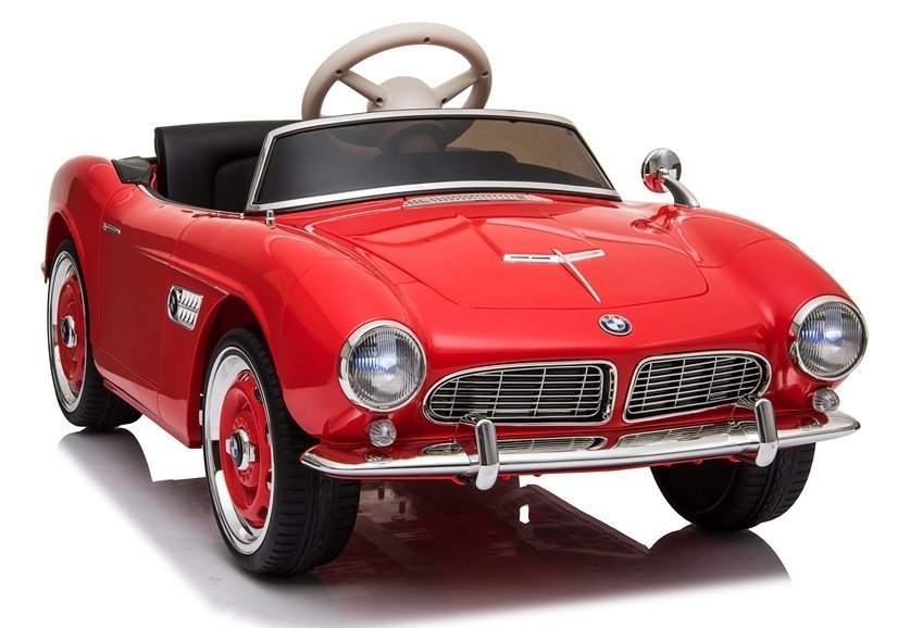 Kinderauto Oltimer, BMW Retro, Elektrofahrzeug für Kinder
