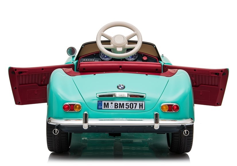 Kinderauto Oltimer, BMW Retro, Elektrofahrzeug für Kinder