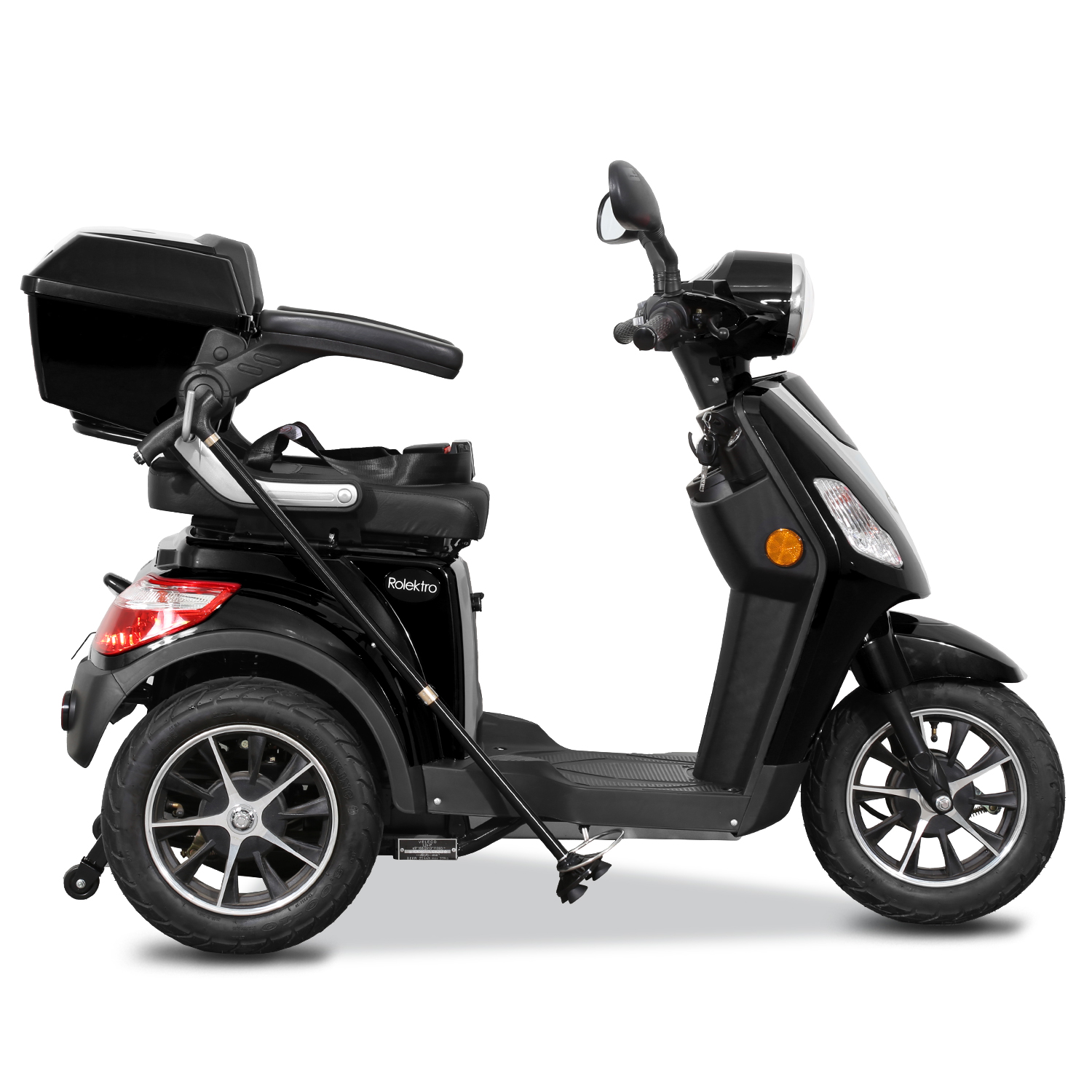 Rolektro E-Trike 25 V.2 Blei-Gel - 3 Rad Elektro Seniorenmobil 25 km/h in 3 Farben
