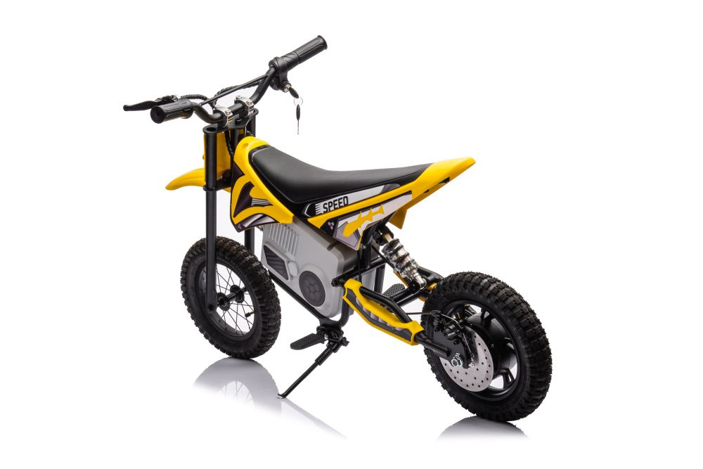 Kinder Dirtbike A9901, Kindermotorcross mit 350 Watt, Elektro-Motorcross bis 15 km/h, Kindermotorrad mit Radnabenmotor