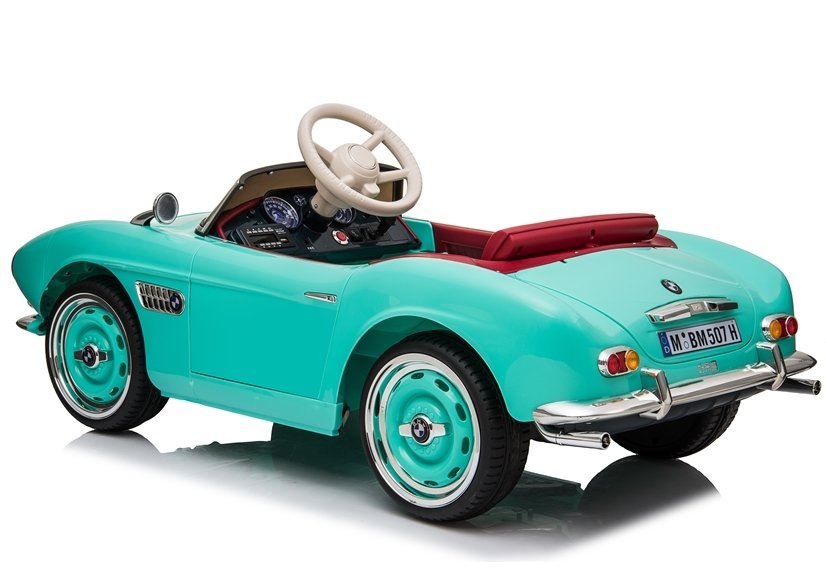 Kinderauto Oltimer, BMW Retro, Elektrofahrzeug für Kinder