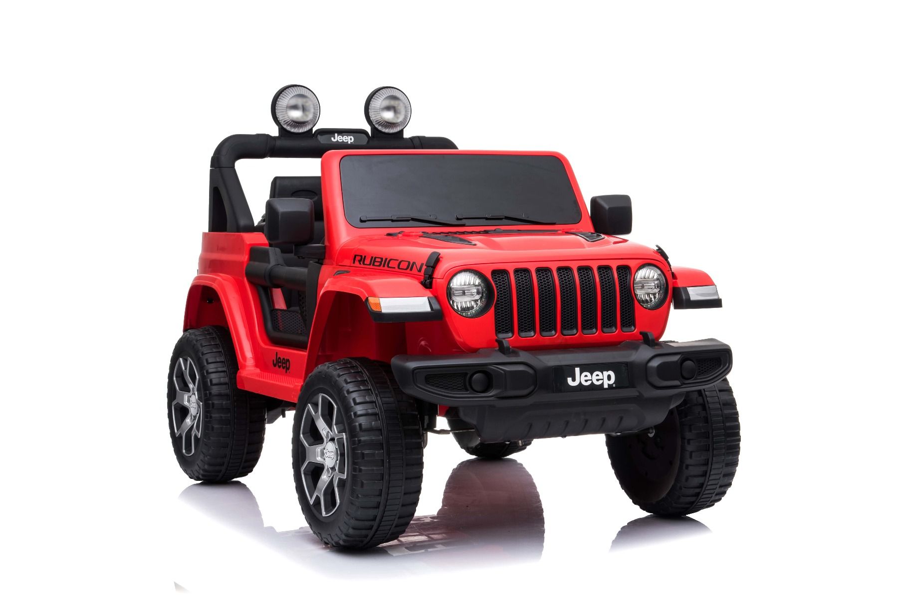 Elektrisches Kinderauto, Elektro Kinderfahrzeug Jeep Wrangler RIRICAR Elektroauto 12V Jeep Wrangler, Lithium-Akku, Elektrofahrzeug Kinder ab 3-8 Jahre