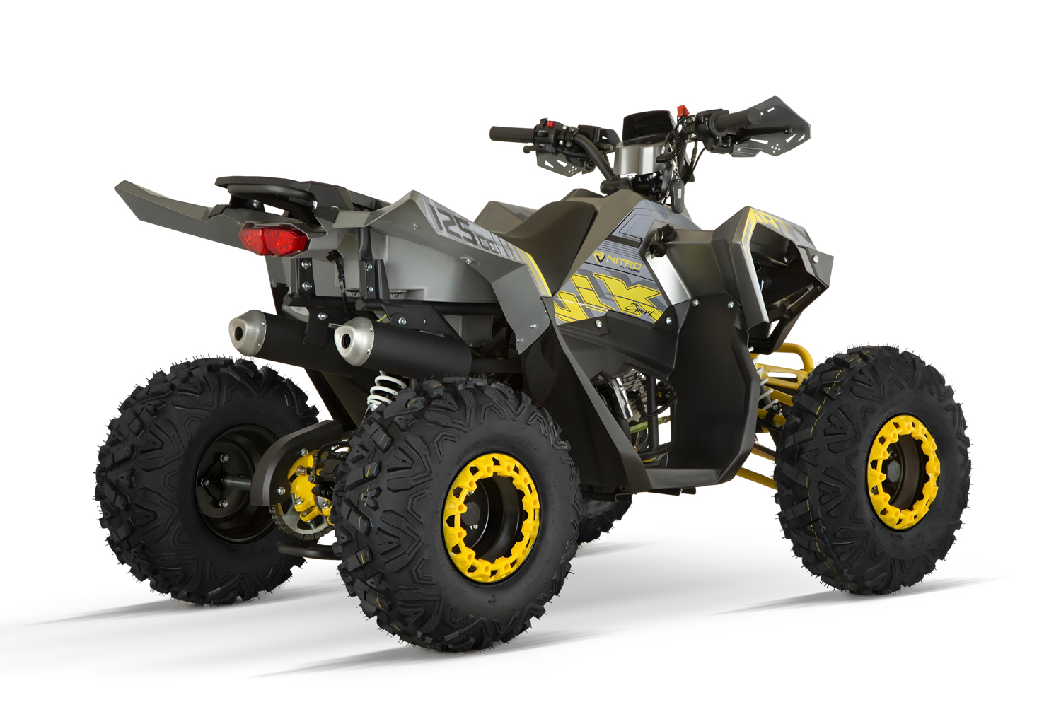 NITRO MOTORS 125cc Midi Quad HULK RS-AG8 RS-LINE Sport, Benzinquad Kinderquad 8 Zoll bis 45 km/h