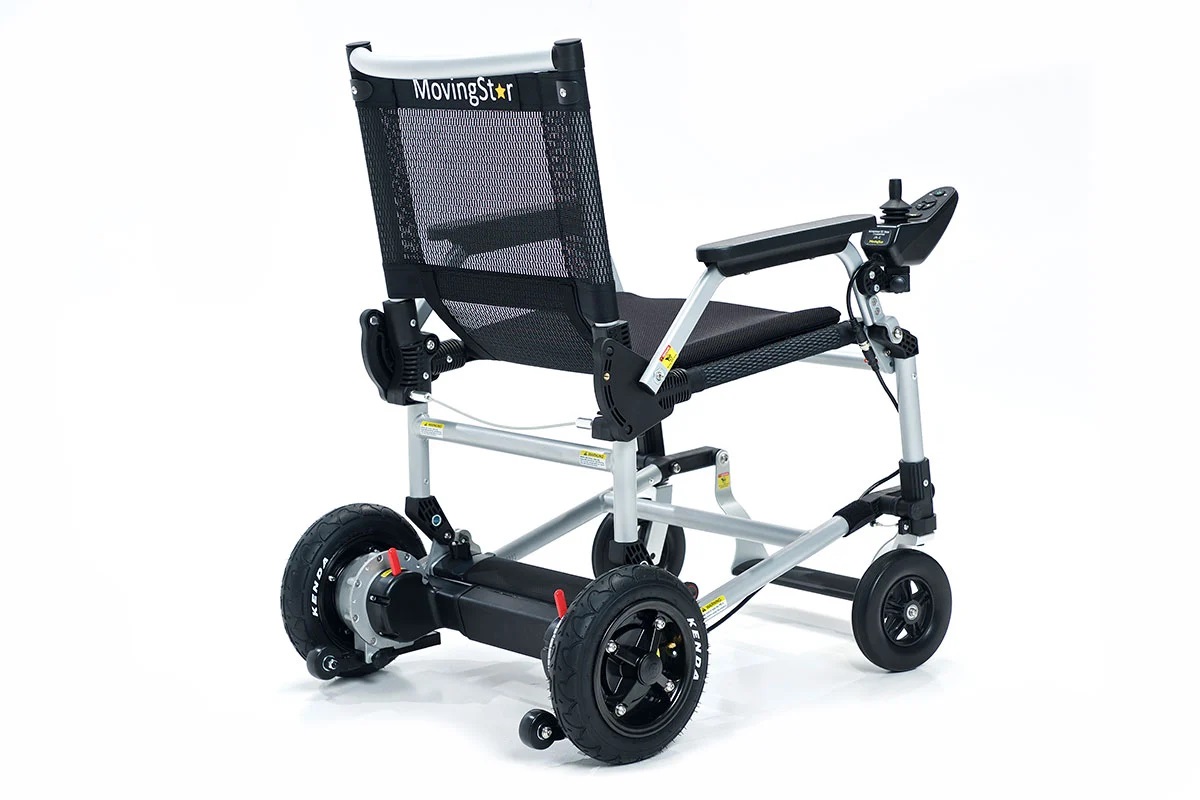 MovingStar 101 SF E-Rollstuhl faltbar zerlegbar - 6 km/h, Elektrorollstuhl