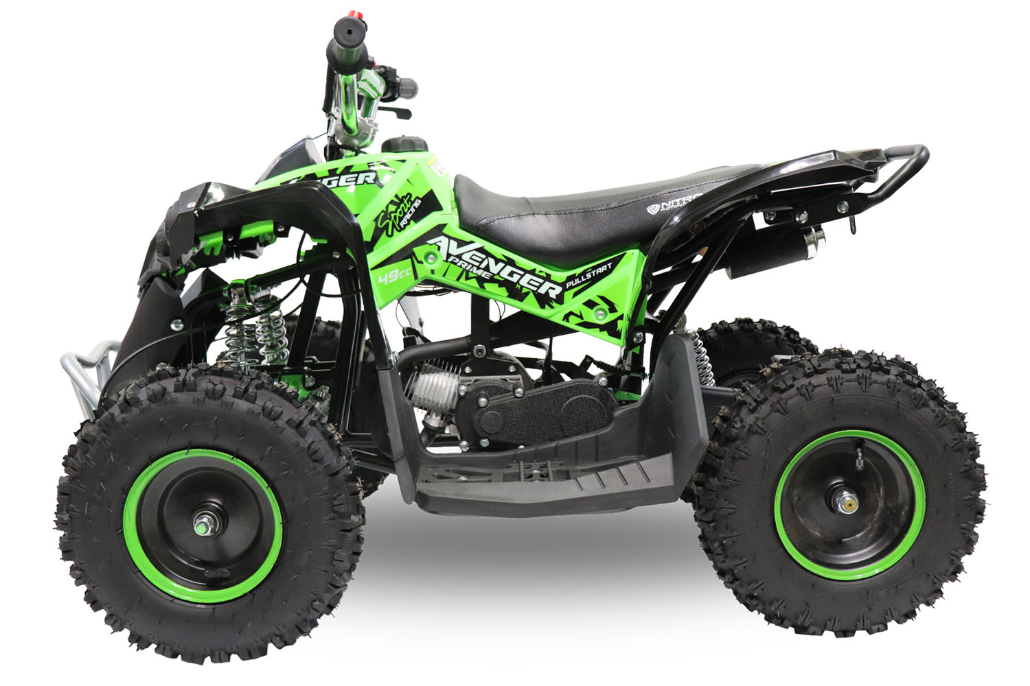 NITRO MOTORS 49cc mini Kinder Quad Avenger PRM 6 Zoll, Atv Kinderquad Benzinquad