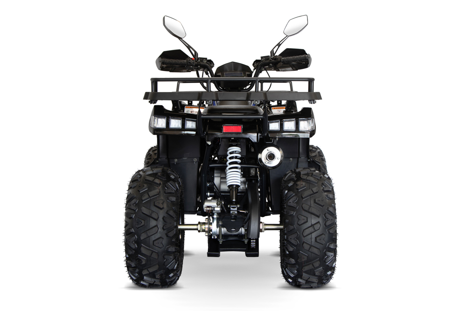NITRO MOTORS 200cc maxi Kinder Quad Reptile RS10-CVT Platin - Benzinquad 10 Zoll