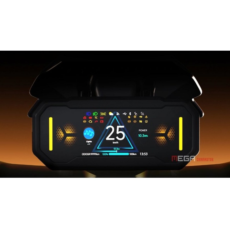 E-Roller NeonRider 2500 Watt, 45 km/h mit Natrium-Ionen-Akku, mögliche Reichweite von 200 km