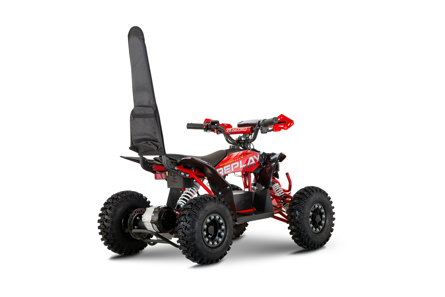Nitro Motors Replay Eco mini Quad 1350 Watt - 6 Zoll Snowy-Profile mit Wellenantrieb - Kinderelektroquad