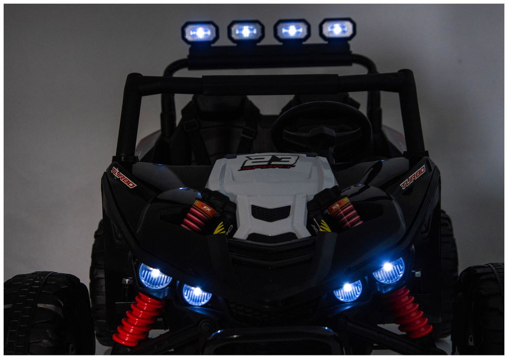 Elektro Kinderfahrzeug Elektrobuggy DM-110 mit 4x200 Watt, Kinderbuggy 2-Sitzer, Jeep Strandbuggy bis 8 km/h