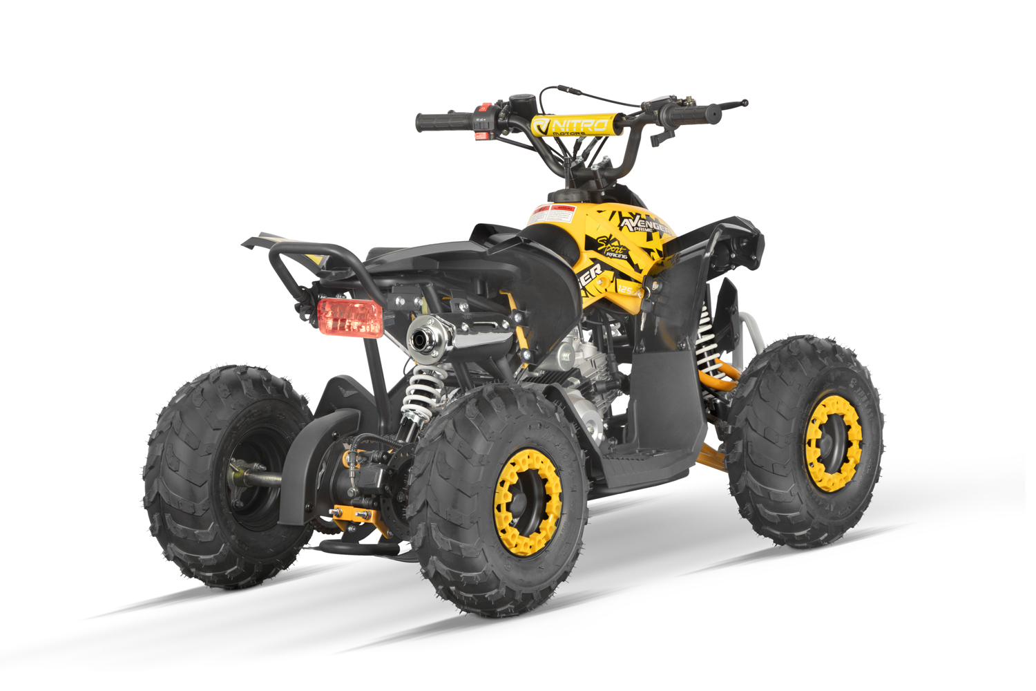 NITRO MOTORS 125cc midi Kinder Quad Avenger RG6-A PRM, Atv Kinderquad mit 6 Zoll