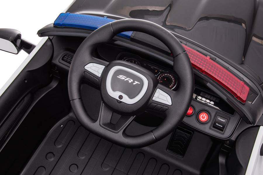 Elektro Kinderauto Polizei Dodge Challenger Polizeiauto, Elektro-Kinderfahrzeug
