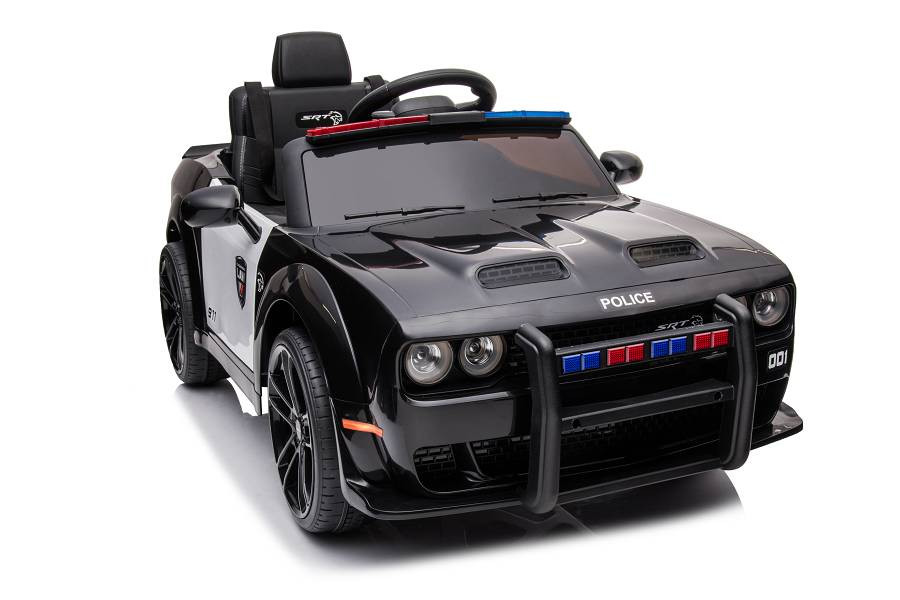 Elektro Kinderauto Polizei Dodge Challenger Polizeiauto, Elektro-Kinderfahrzeug