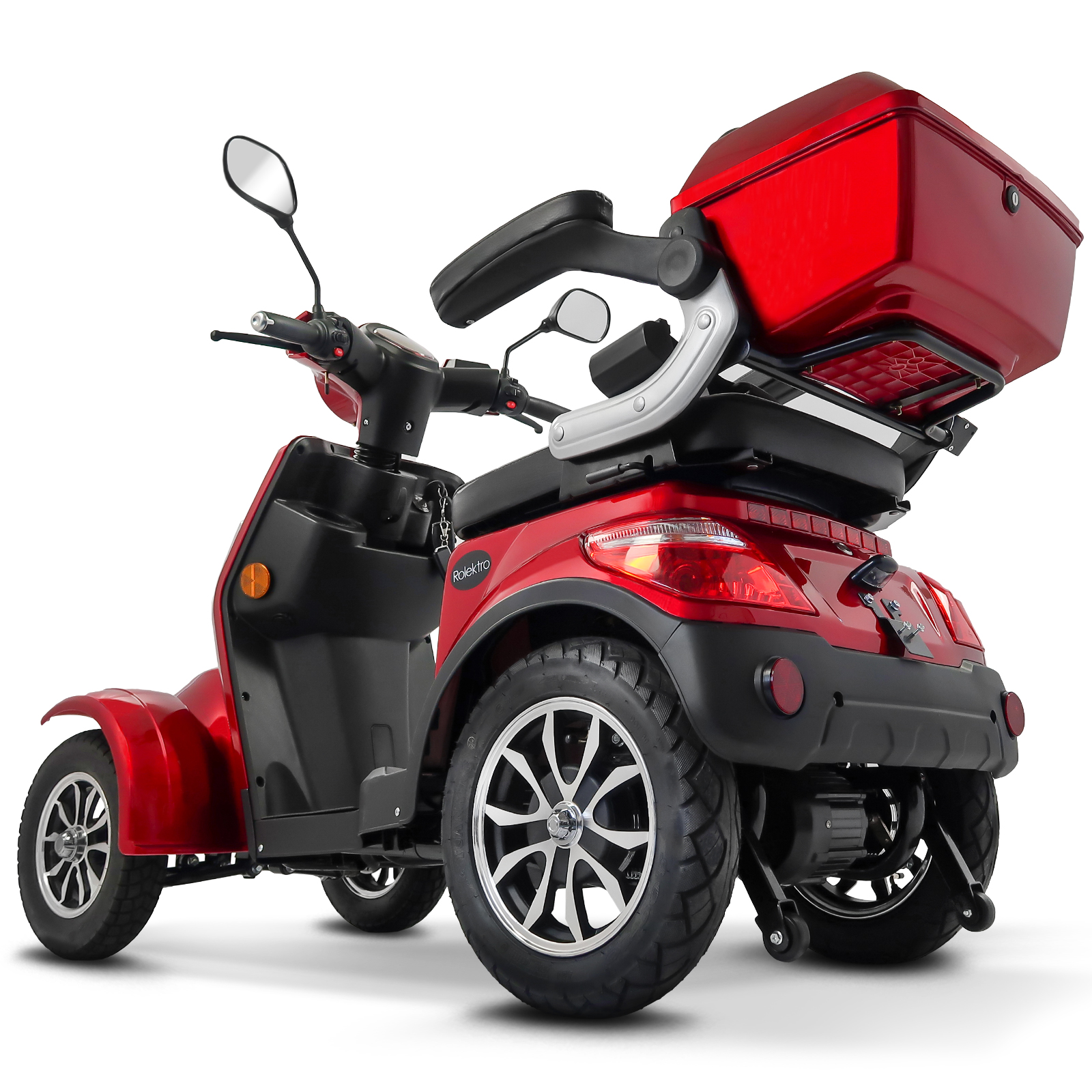 Rolektro E-Quad 25 V.3 Lithium Akku herausnehmbar - 4 Rad Seniorenmobil
