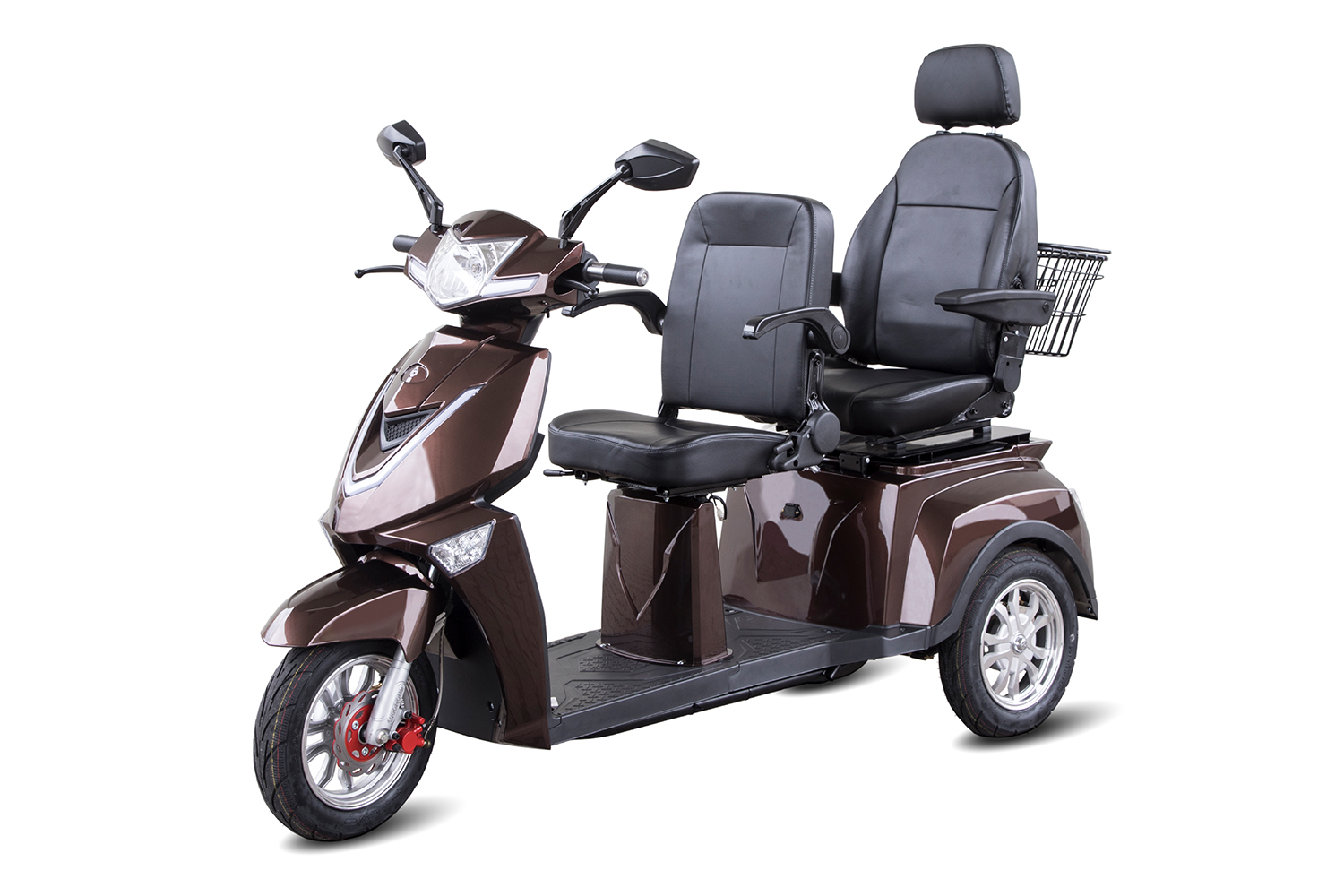 Seniorenmobil Senio 3-Rad Roller Comfort XL 2 Sitzer