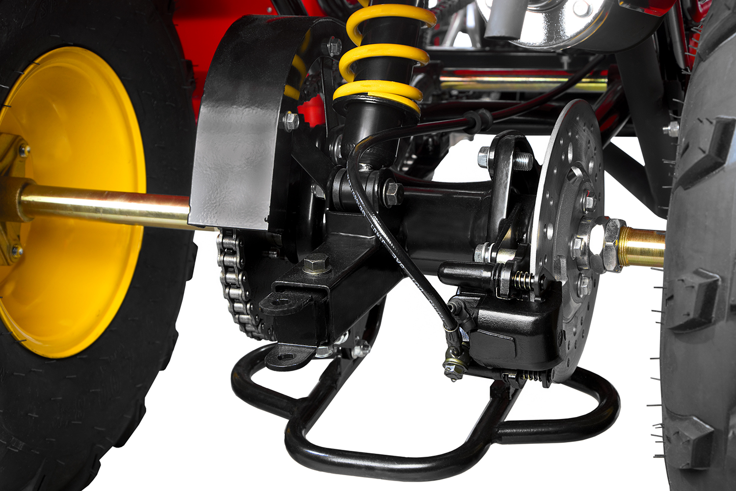 Nitro Motors Kindertraktor - 35 km/h, 110cc  S8-A Automatik + Rückwärts, Elektrostarter, 35 km/h, Traktor für Kinder
