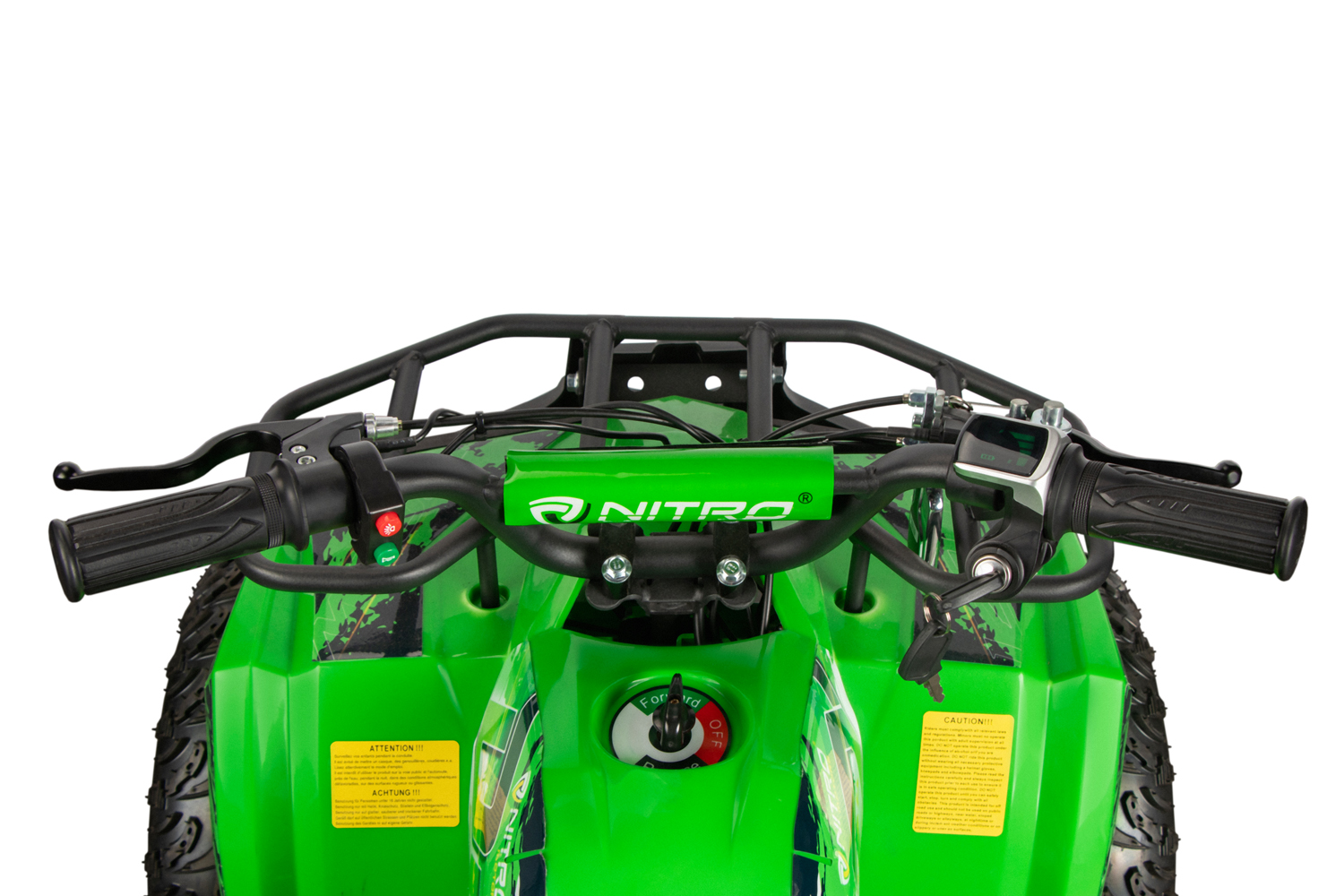 NITRO MOTORS 1200 W Eco mini Kinder Quad Dusty BTF-Profile XL, Elektroquad für Kinder, Kinderquad bis 25 km/h