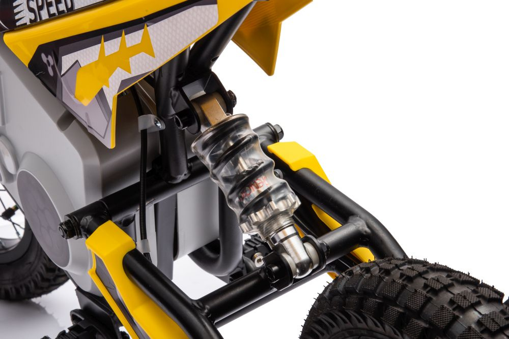Kinder Dirtbike A9901, Kindermotorcross mit 350 Watt, Elektro-Motorcross bis 15 km/h, Kindermotorrad mit Radnabenmotor