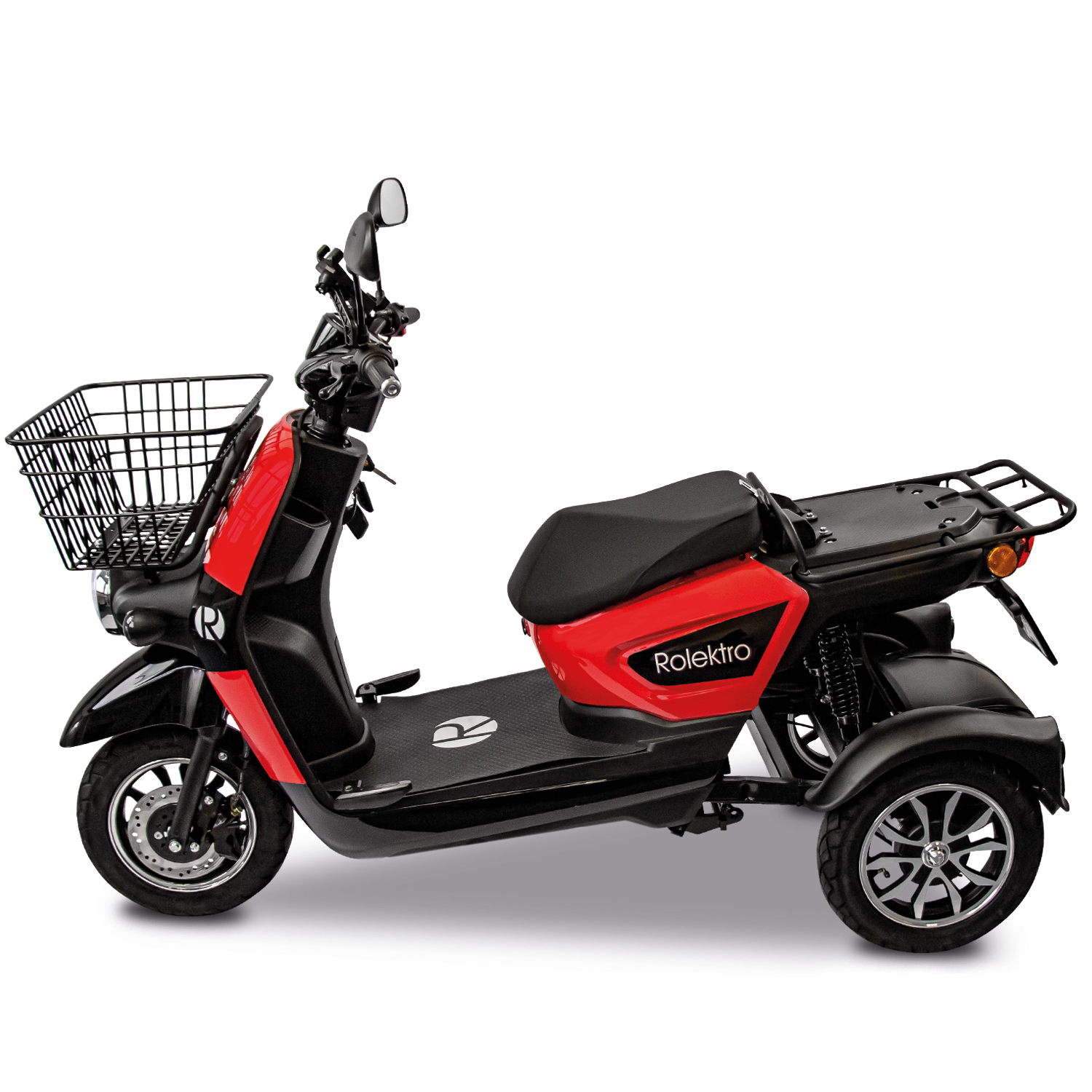 Rolektro E-Carrier 25 V.2 als Liefermobil, mit oder ohne Koffer, 2 Akku-Varianten