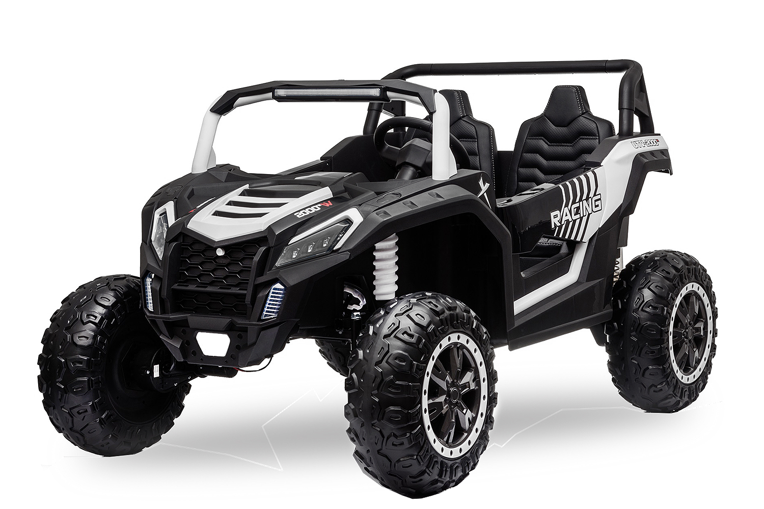 Elektro Kinderauto UTV Road 2-Sitzer 4x75 Watt, 24V 7Ah 2.4G RC Offroad Elektro - Buggy, Geländefahrzeug für Kinder