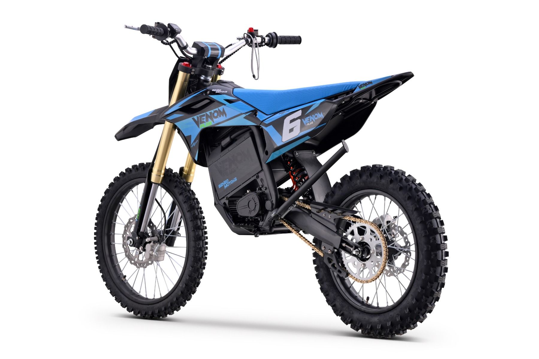 Crossbike Venom Plus 8000 Watt - Kindermotorrad, Kinder Motorcross - Lithiumakku Samsungzellen