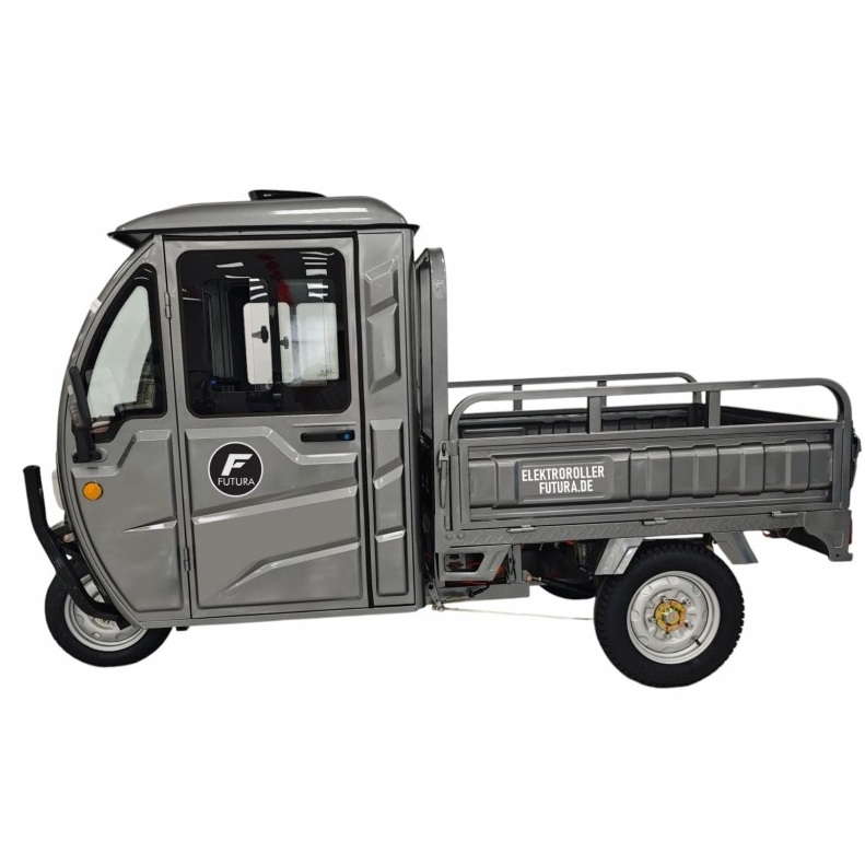 Elektro-Pritsche Vollkabine Cargo Power Cabin 25/45 km/h, Transportfahrzeug, Lastenfahrzeug, Elektro Pritschenwagen, E-Transportwagen