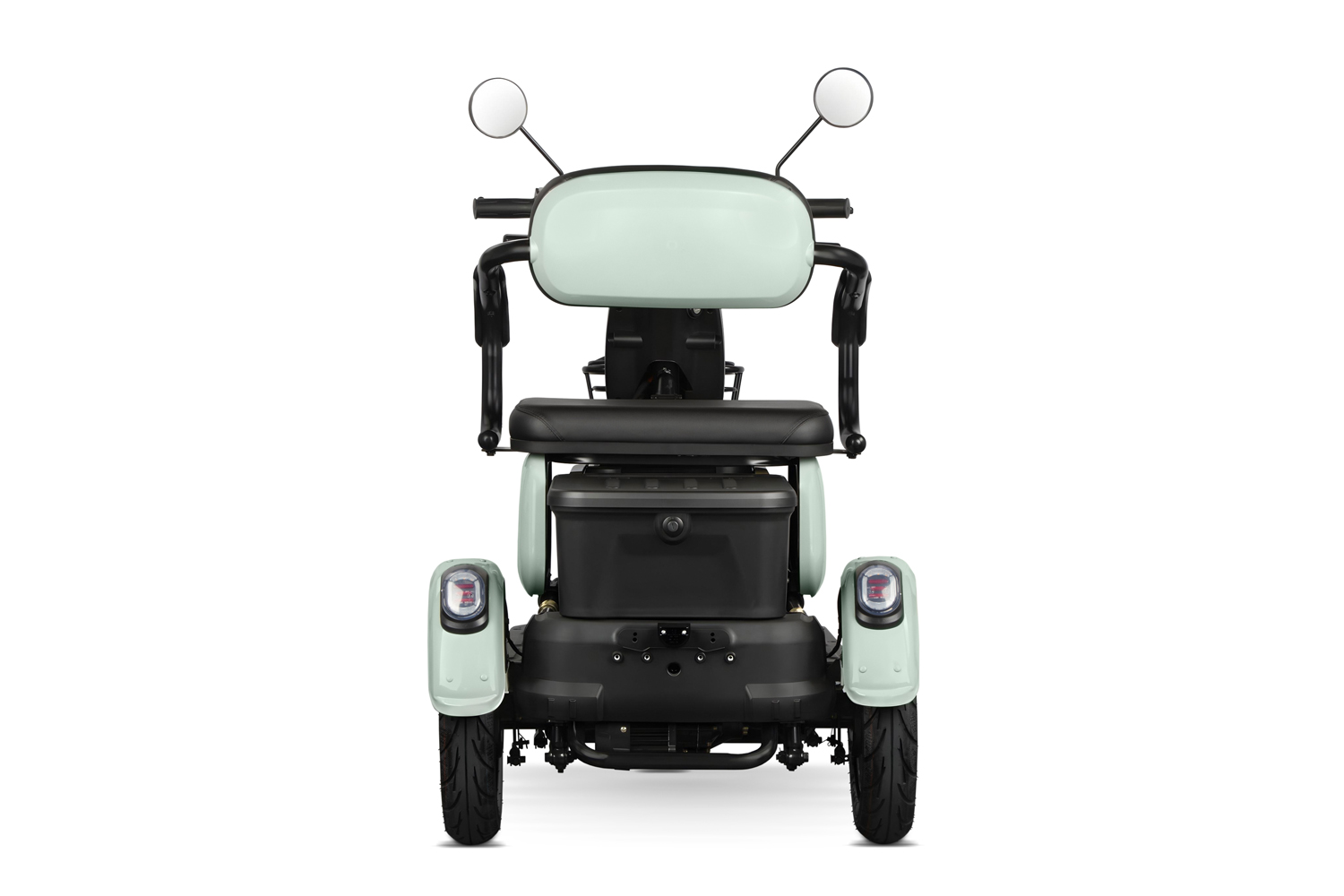 Elektromobil Geco Senio CX2 R110 1000 Watt 60V, Dreirad mit 25 km/h, Seniorenmobil als Zweisitzer, E-Dreirad