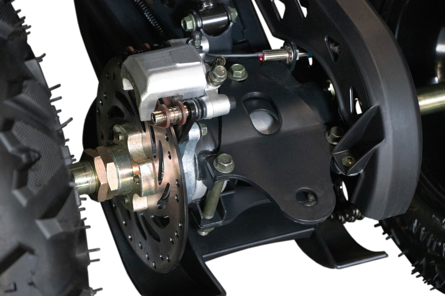NITRO MOTORS 200cc maxi Kinder Quad Reptile RS10-CVT Platin - Benzinquad 10 Zoll