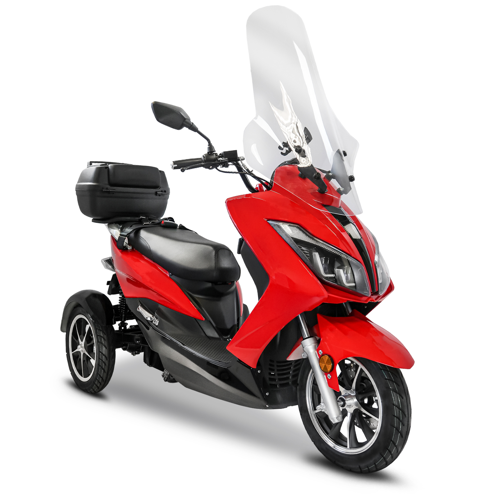 Elektro-Trike - E-Roller Maximus, 3-Rad E-Mobil MX3-25, Lithium Akku, 70-140 km, Elektroroller 25 km/h