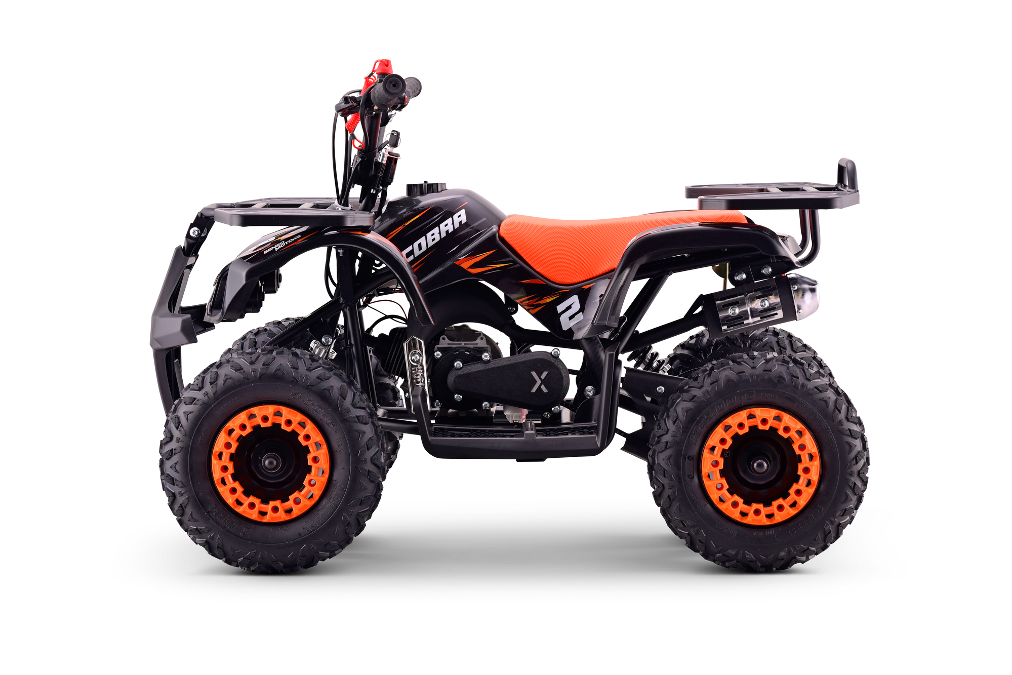 ATV Mini-Quad für Kinder Beneo Motors Cobra, 50cc Benzin Kinderquad 40 km/h, 6 Zoll Räder