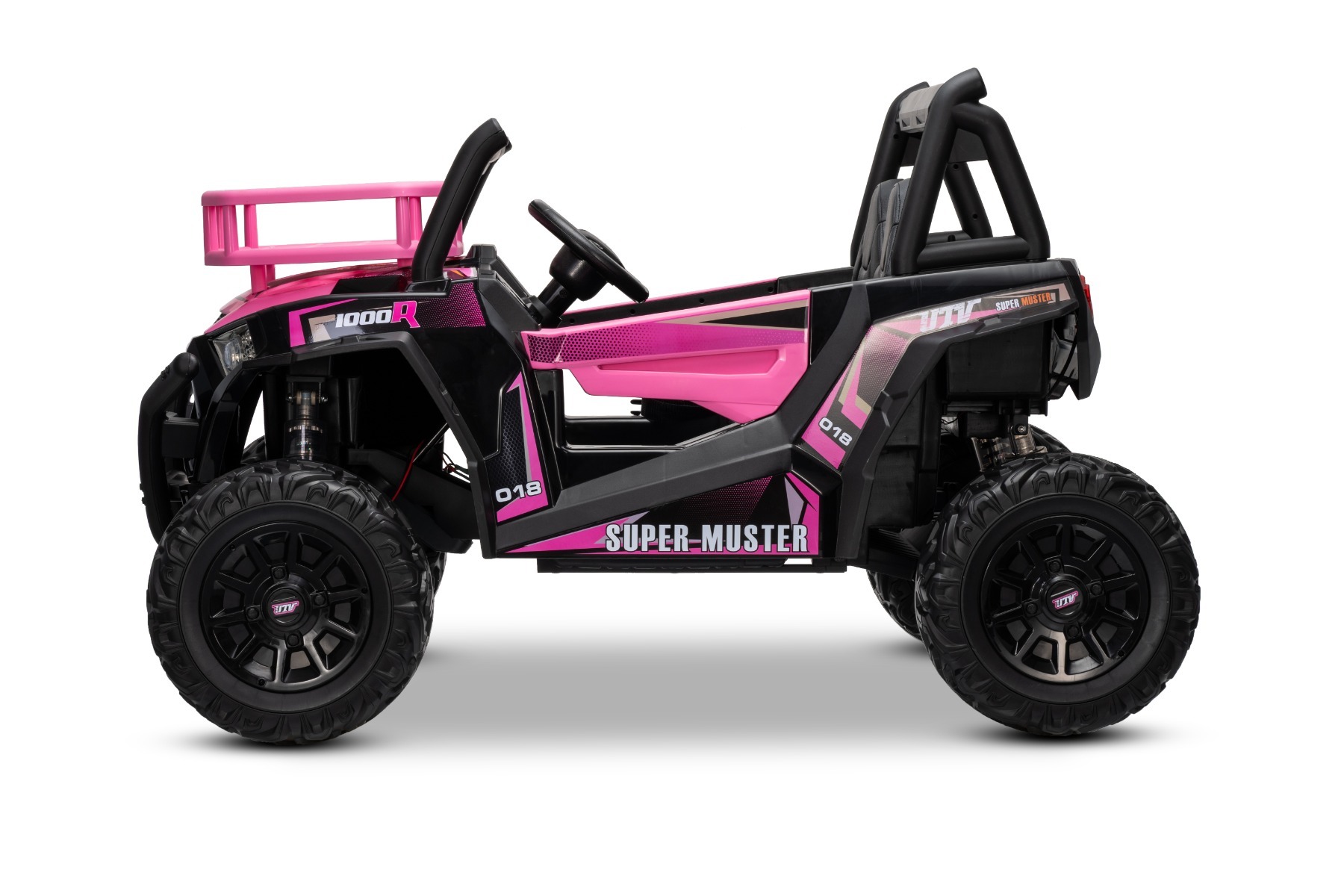 Elektro-Kinderauto UTV Ride Jeep - Elektrofahrzeug für Kinder, Elektro Kinderquad 2-Sitzer 2x200 Watt