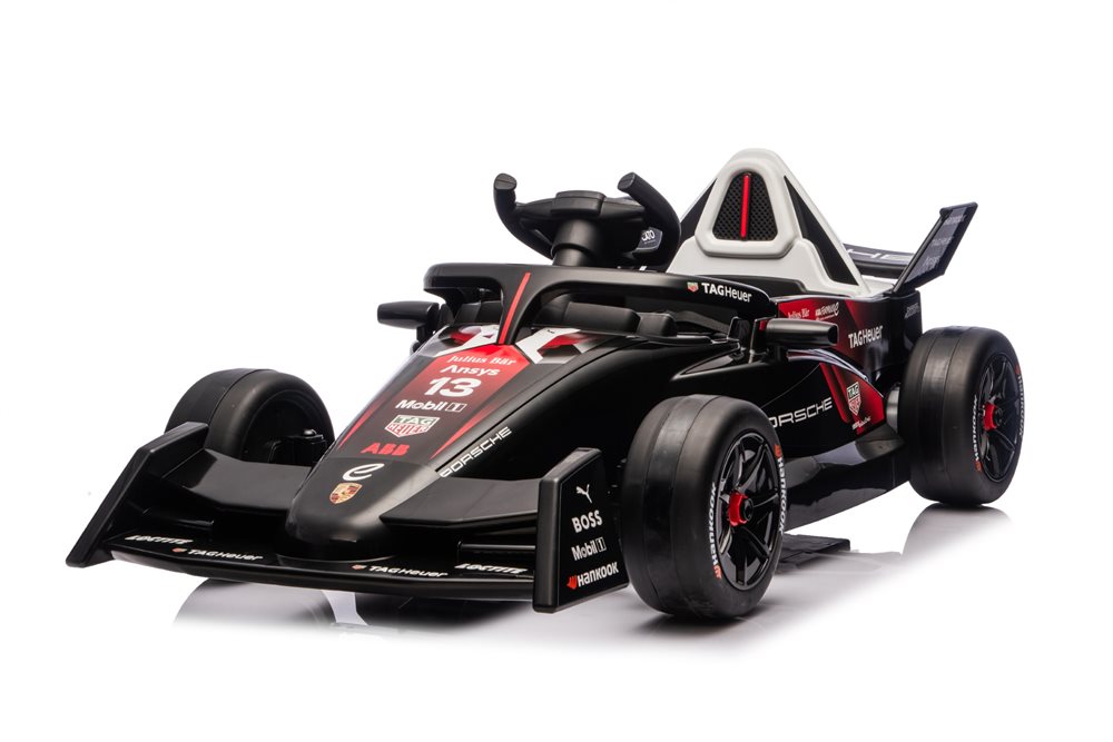 Elektrokinderfahrzeug Rennauto Porsche Formel E - Rennwagen für Kinder mit Lithiumakku