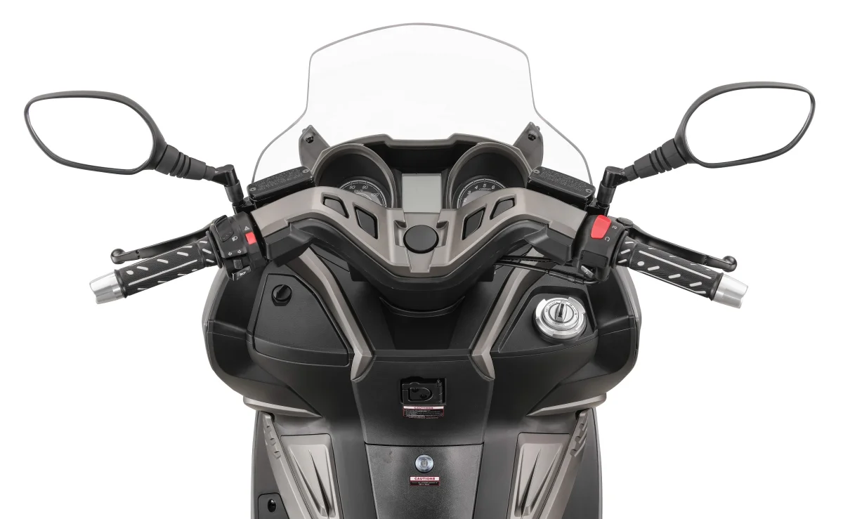 Motorroller Sport Cruiser 22 inkl. Topcase, 125 ccm 11 PS, 2-Rad Benzin Roller 95km/h, Benzin Motorrad EURO 5