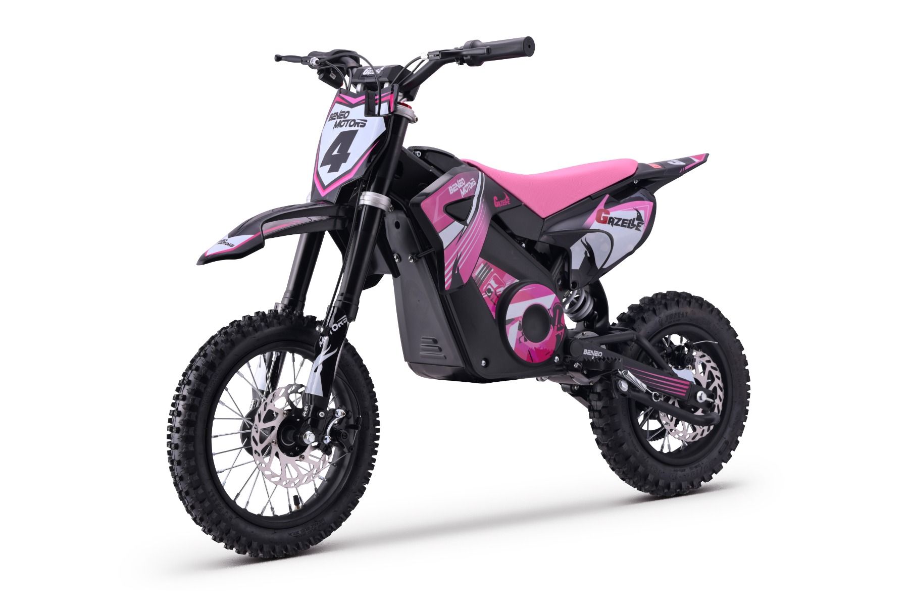 Kinder Elektrobike, Crossbike Beneo Motors Gazelle 1000 Watt, Lithiumakku 36V, Dirtbike