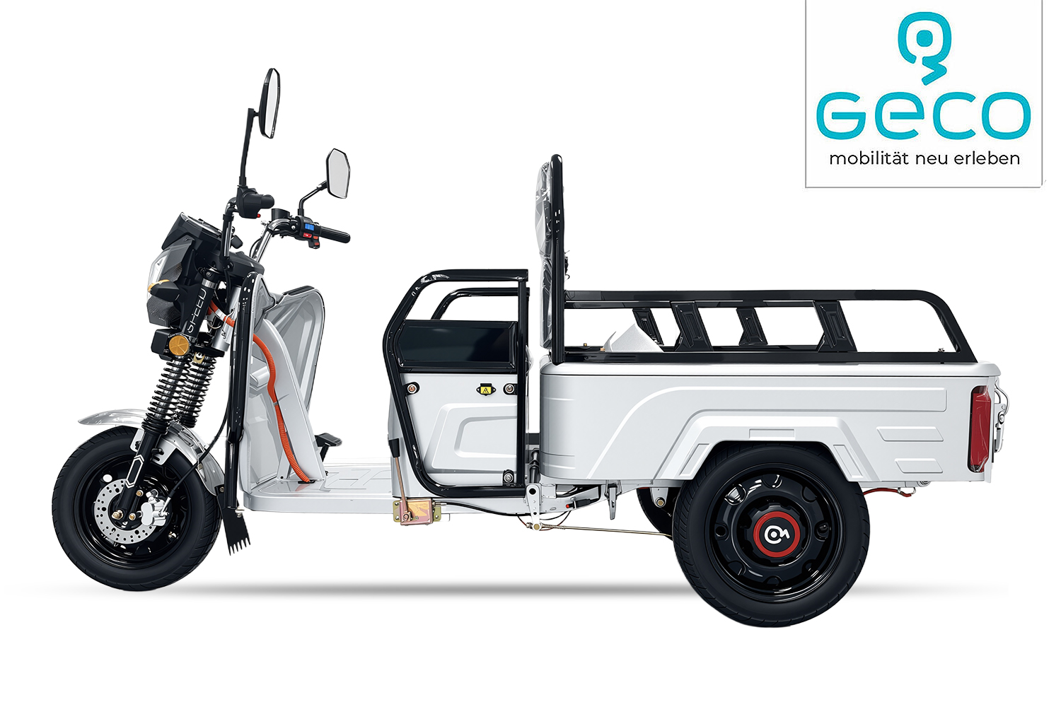 Elektroauto Geco Moto Truck P50 gXP Cargo TUK, Elektro Lieferwagen, Elektro Kipper mit manueller Kippfunktion