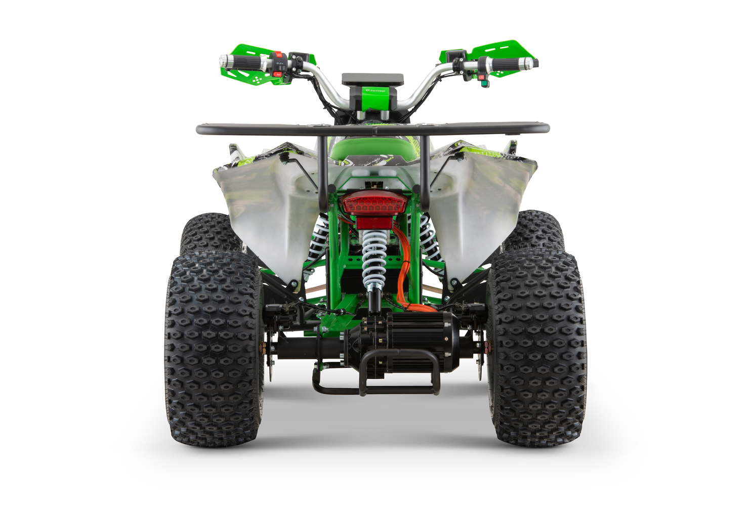 NITRO MOTORS 1500W Elektroquad für Kinder, 60V Eco midi Kinder Quad Warrior Graffiti Sport 8", Wellenantrieb mit Differential