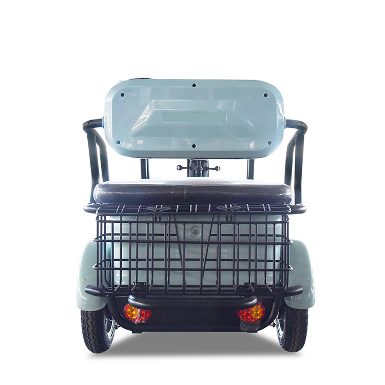 Elektromobil E-GO! City AX3 2100 Watt 72V, Dreirad mit 25km/h, Seniorenmobil als Zweisitzer und Dach