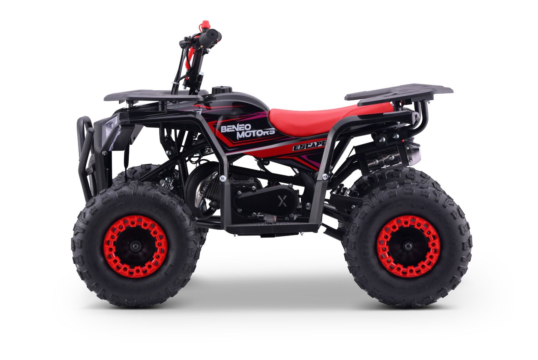 ATV Mini-Quad für Kinder Beneo Motors Escape, 49cc Benzin Kinderquad 40 km/h, Benzinquad
