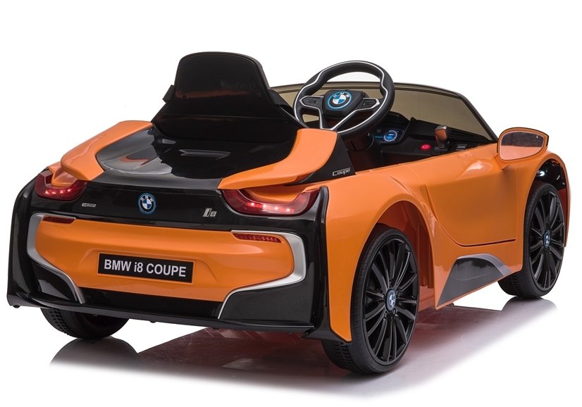 Elektro Kinderauto BMW I8, Ledersitz, EVA-Reifen, Kinderfahrzeug