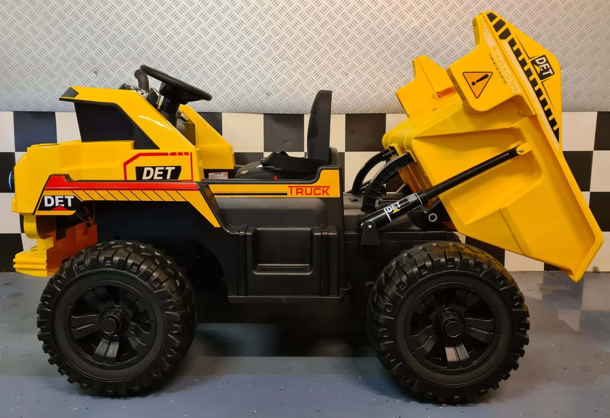 Elektro Kinderfahrzeug, Baustellenfahrzeug, Elektro-Kipper für Kinder, Elektro Kindertruck