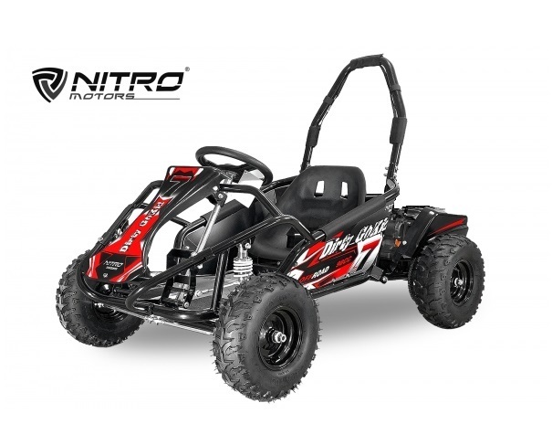 NITRO MOTORS GoKart für Kinder Elektrobuggy GoKid Dirty 1000 Watt
