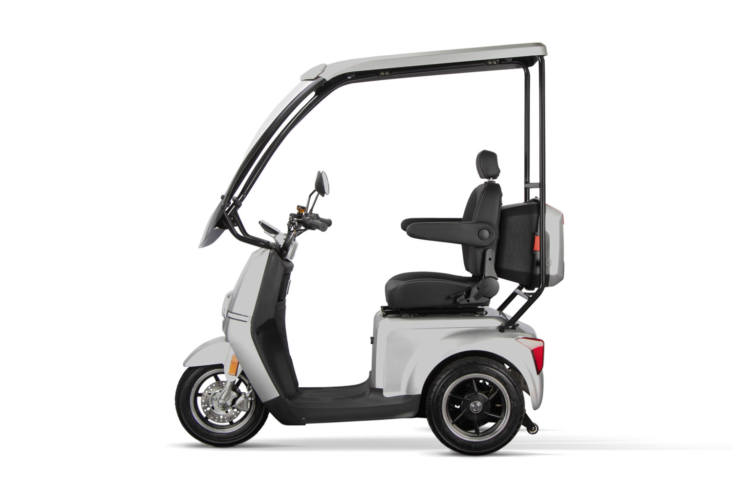 Seniorenmobil mit Dach Geco Senio U1 1000 Watt, 3-Rad Elektromobil Seniorenroller
