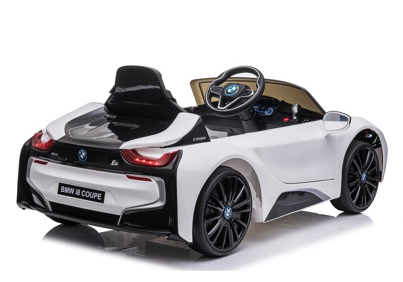 Elektro Kinderauto BMW I8, Ledersitz, EVA-Reifen, Kinderfahrzeug