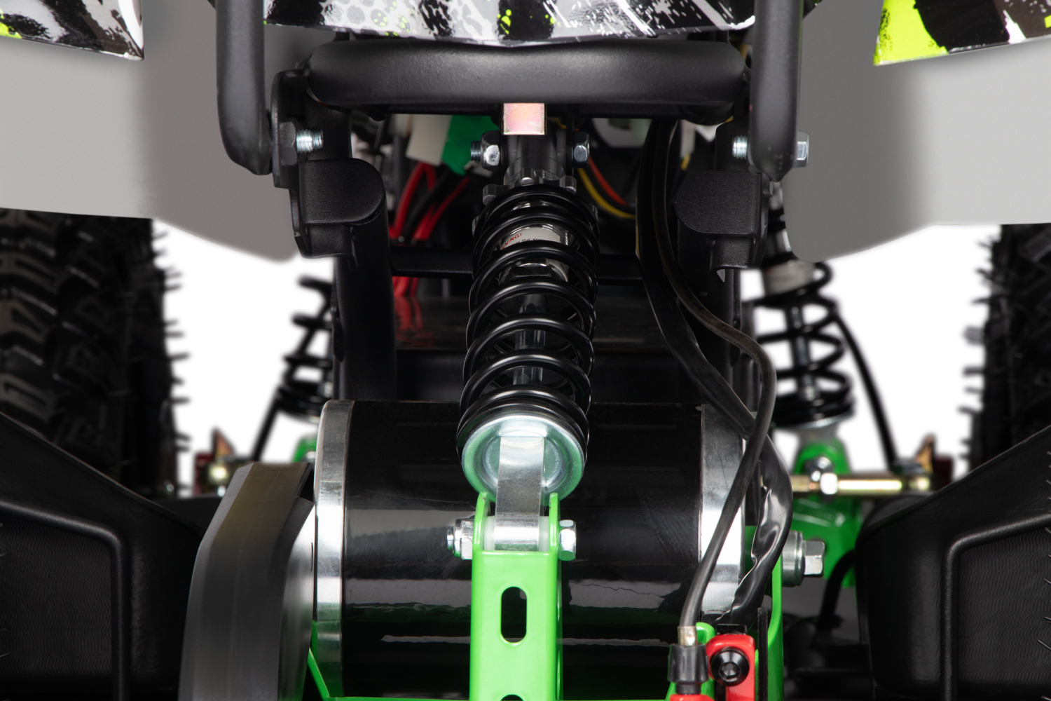 Elektro Kinderquad 1000 Watt, Nitro Motors Torino Eco mini Quad 36V Sport 6 Zoll, Snowy Profil