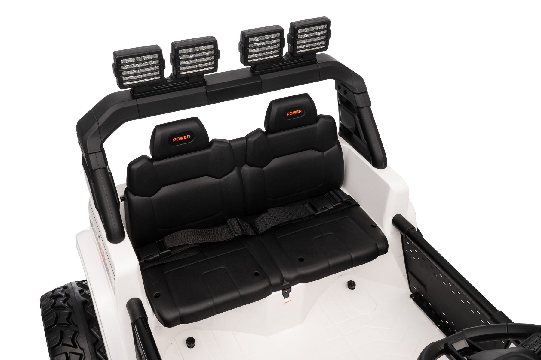 Elektrisches Kinderauto Beneo Motors OFFRIDE 4x4 Allrad, Jeep mit Lithiumakku - Zweisitzer